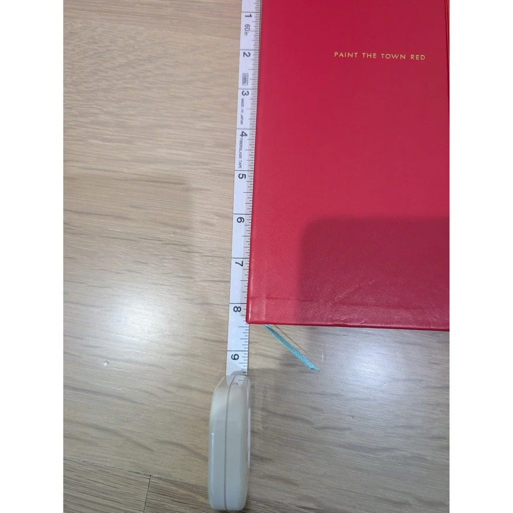 Kate Spade‎ Take Note Lined Notebook Paint the Town Red Journal New 5.25